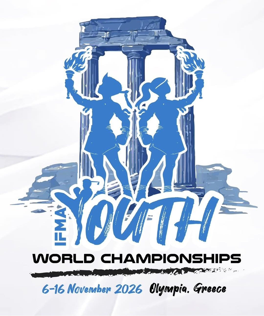 Poster World Championship Muaythai Youth IFMA in Athens, Greece
